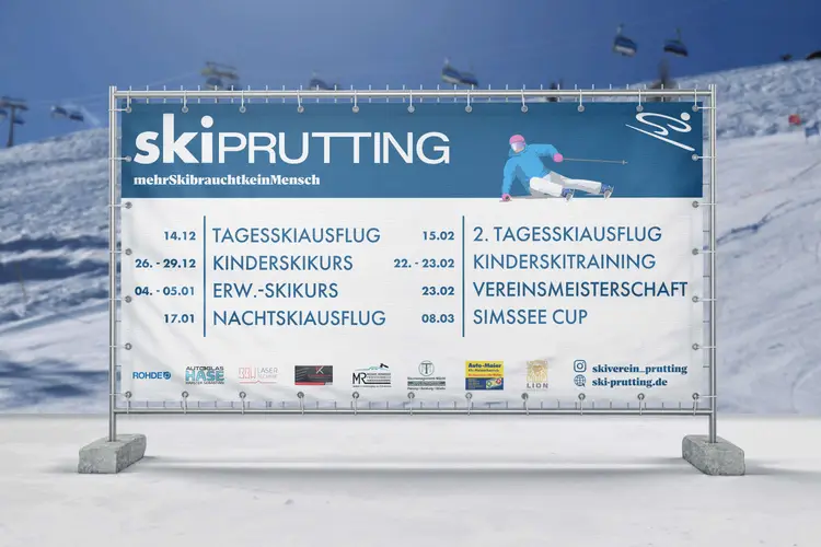 SV Prutting Bauzaunbanner